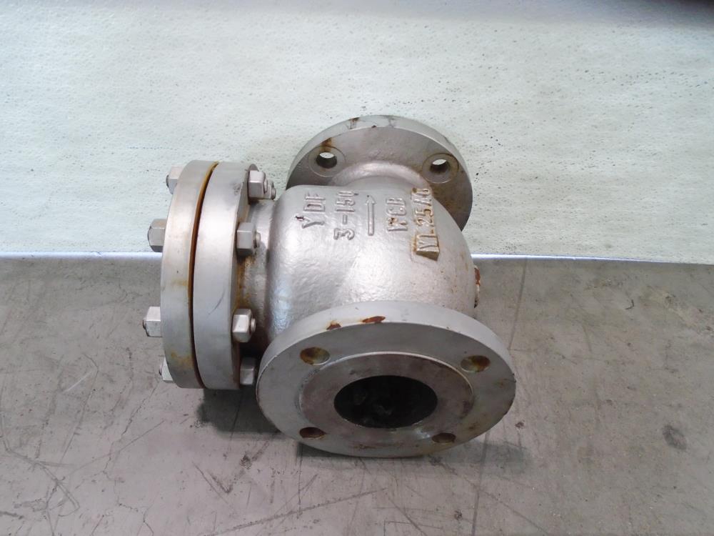 YDF 3" 150# WCB Swing Check Valve SN1R-WCB-8